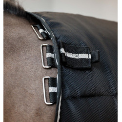 Staldeken Easy-Layer Horseware 100 g Zwart / zwart / zilver Staldeken Easy-Layer Horseware 100 g Zwart / zwart / zilver