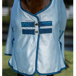 Vliegendeken Horseware Amigo Bug Buster Hemelsblauw / marineblauw / elektrisch blauw
