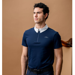Wedstrijdpolo Horseware AA Gabrio Marine Marineblauw