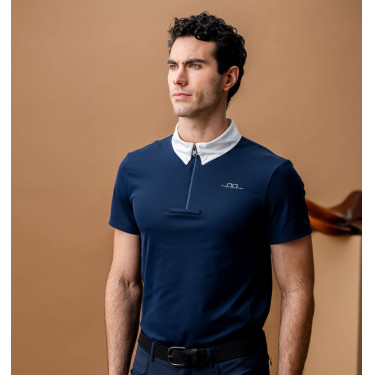 Wedstrijdpolo Horseware AA Gabrio Marine Marineblauw