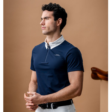 Wedstrijdpolo Horseware AA Gabrio Marine Marineblauw