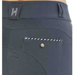 Horseware Newmarket broek middelhoge taille kniegreep Indigopaarse orchidee Violet