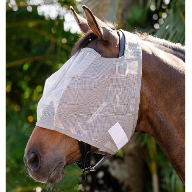Vliegenmaskers Horseware Amigo zonder oren Zilver / titaniumgrijs / zilver