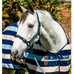 Halster en touw Horseware Newmarket Marine witney Marineblauw