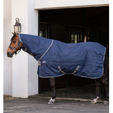 Stalhalsdeel Horseware Rhino 200g Zwart / titaniumgrijs / klassiek blauw Stalhalsdeel Horseware Rhino 200g Zwart / titaniumgrijs / klassiek blauw