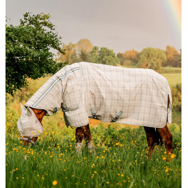 Vliegwerende halsbescherming Horseware Newmarket Houtskool witney Grijs Vliegwerende halsbescherming Horseware Newmarket Houtskool witney Grijs