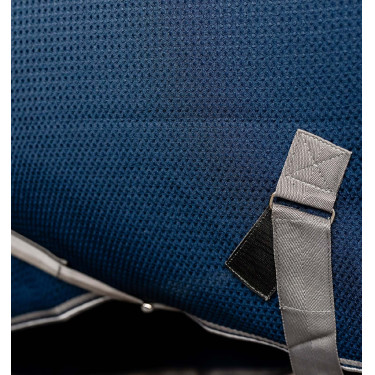 Horseware Rambo Techni Waffle Cooler zweetdeken Marine / onweer / zilvergrijs Marineblauw
