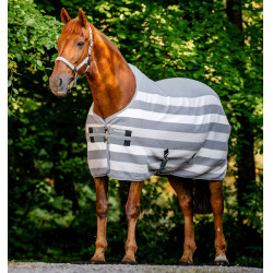Horseware Newmarket Poney Fleece Cooler polar deken Houtskool witney Grijs Horseware Newmarket Poney Fleece Cooler polar deken Houtskool witney Grijs