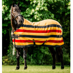 Newmarket Fleece Cooler polar deken van Horseware Witgoud Newmarket Fleece Cooler polar deken van Horseware Witgoud