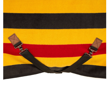 Newmarket Fleece Cooler polar deken van Horseware Witgoud Newmarket Fleece Cooler polar deken van Horseware Witgoud