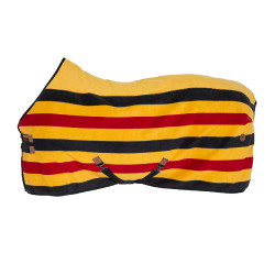 Newmarket Fleece Cooler polar deken van Horseware Witgoud Newmarket Fleece Cooler polar deken van Horseware Witgoud