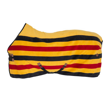 Newmarket Fleece Cooler polar deken van Horseware Witgoud Newmarket Fleece Cooler polar deken van Horseware Witgoud