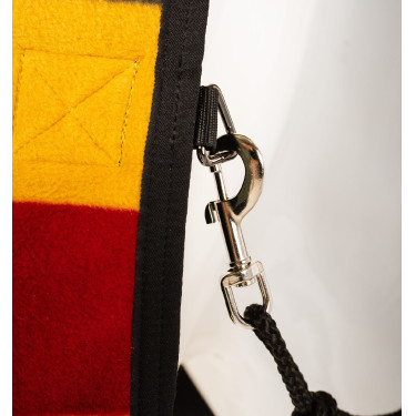 Newmarket Fleece Cooler polar deken van Horseware Witgoud Newmarket Fleece Cooler polar deken van Horseware Witgoud