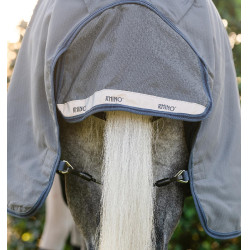 Horseware Rhino Hexstop Plus Poney Turnout 0g deken Grijs / indigo / marineblauw