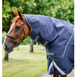 Horseware Rambo Duo Ripstop Plus Turnout Bundel (100g + 100g + 200g) Marine / onweer / zilvergrijs Marineblauw