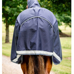 Horseware Rambo Duo Ripstop Plus Turnout Bundel (100g + 100g + 200g) Marine / onweer / zilvergrijs Marineblauw