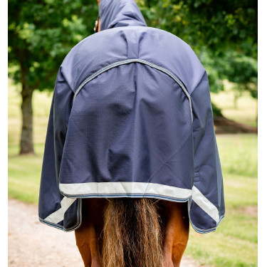 Horseware Rambo Duo Ripstop Plus Turnout Bundel (100g + 100g + 200g) Marine / onweer / zilvergrijs Marineblauw