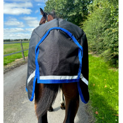 Horseware Amigo Ripstop 900D Veulen Turnout 200g Deken Zwart / klassiek blauw Horseware Amigo Ripstop 900D Veulen Turnout 200g Deken Zwart / klassiek blauw