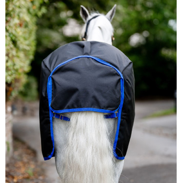 Horseware Amigo Ripstop 900D Plus Poney Turnout 50g deken Zwart / klassiek blauw