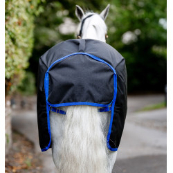 Horseware Amigo Ripstop 900D Plus Poney Turnout 100g deken Zwart / klassiek blauw