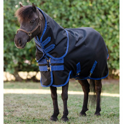 Mini paard regendeken 0g 900D met hals – Horseware