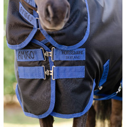 Mini paard regendeken 0g 900D met hals – Horseware
