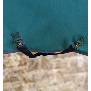 Horseware Amigo Jersey Poney Cooler Deken Groen dynastie / marine / zilver