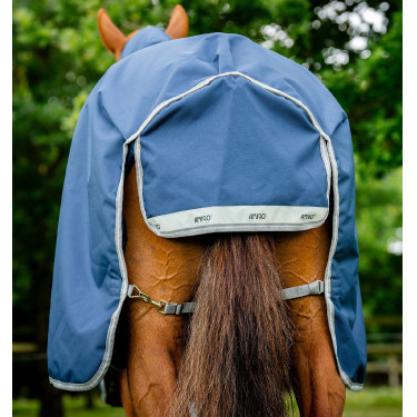 Horseware Amigo 1200D Turnout Plus 50g deken Marine / titaangrijs / zilver Marineblauw