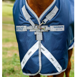 Horseware Amigo 1200D Turnout 0g deken Marine / titaangrijs / zilver Marineblauw