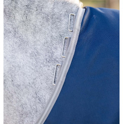 Horseware Amigo 1200D Plus Pony Turnout 50g deken Marine / titaangrijs / zilver Marineblauw