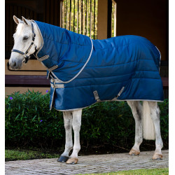 Horseware Amigo Ripstop Insulator Plus 350g staldeken Marine / titaangrijs Marineblauw