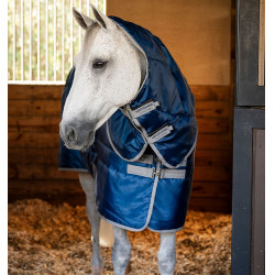 Horseware Amigo Ripstop Insulator Plus 350g staldeken Marine / titaangrijs Marineblauw