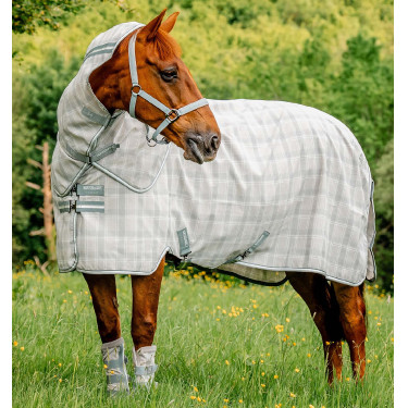 Vliegendeken Horseware Newmarket Plus Houtskool witney Grijs Vliegendeken Horseware Newmarket Plus Houtskool witney Grijs