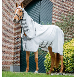 Horseware Amigo Ripstop Eczeemdeken Zilver / titaniumgrijs / zilver