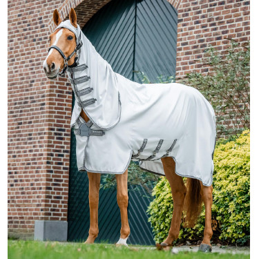 Horseware Amigo Ripstop Eczeemdeken Zilver / titaniumgrijs / zilver