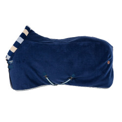 Horseware Newmarket Cosy Fleece Cooler fleecedeken Marine witney Marineblauw