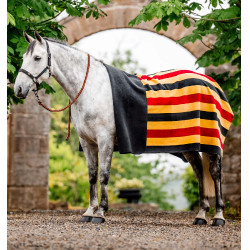 Polair vierkant Horseware Newmarket WitGoud Zwart