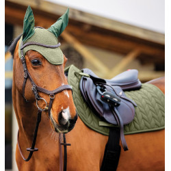 Vliegenmuts Horseware Amigo Earnet Braam Groen Vliegenmuts Horseware Amigo Earnet Braam Groen