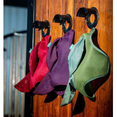 Vliegenmuts Horseware Amigo Earnet Braam Groen Vliegenmuts Horseware Amigo Earnet Braam Groen