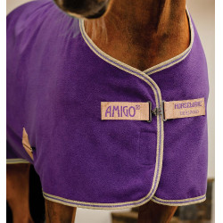 Horseware Amigo Fleece Cooler Deken Winterberry / taupe Violet Horseware Amigo Fleece Cooler Deken Winterberry / taupe Violet