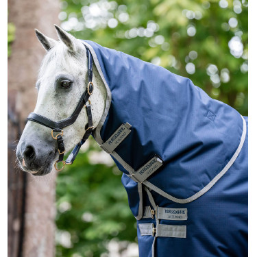 Halsabdeckung Horseware Reißfest Amigo® 900D Leicht 0g Marine / titaangrijs Marineblauw Halsabdeckung Horseware Reißfest Amigo® 900D Leicht 0g Marine / titaangrijs Marineblauw