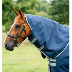 Halsabdeckung Horseware Reißfest Amigo® 900D Leicht 0g Marine / titaangrijs Marineblauw Halsabdeckung Horseware Reißfest Amigo® 900D Leicht 0g Marine / titaangrijs Marineblauw