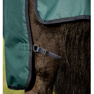 Amigo Ripstop Horseware 900D Plus Turnout 200g deken Groen dynastie / marine / zilver