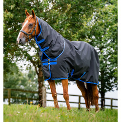 Waterdichte 100g paardendeken met afneembare hals Waterdichte 100g paardendeken met afneembare hals
