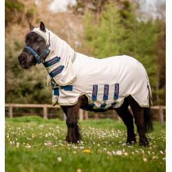 Horseware deken met onverscheurbare hals Amigo voor mini Krijt / marine / roze Wit Horseware deken met onverscheurbare hals Amigo voor mini Krijt / marine / roze Wit