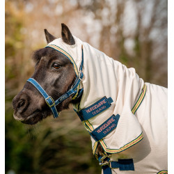 Horseware deken met onverscheurbare hals Amigo voor mini Krijt / marine / roze Wit Horseware deken met onverscheurbare hals Amigo voor mini Krijt / marine / roze Wit