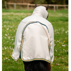 Horseware deken met onverscheurbare hals Amigo voor mini Krijt / marine / roze Wit Horseware deken met onverscheurbare hals Amigo voor mini Krijt / marine / roze Wit