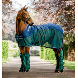 Drooghemden Horseware Signature Sport Cooler Marine / jagersgroen Multicolor