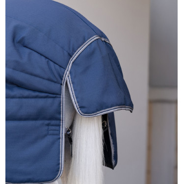 Horseware Rambo Optimo Stable Plus 200g deken Marine / onweer / zilvergrijs Marineblauw