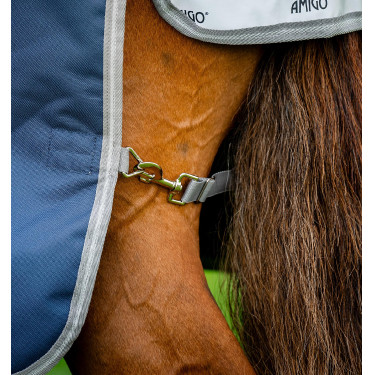 Horseware Amigo 1200D Plus Turnout Bundle 50g 100g en 200g Marine / titaangrijs / zilver Marineblauw Horseware Amigo 1200D Plus Turnout Bundle 50g 100g en 200g Marine / titaangrijs / zilver Marineblauw